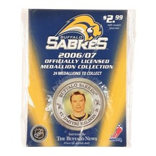 2006/07 Buffalo Sabres #45 Dmitri Kalinin Official NHL Hockey Licensed Medallion
