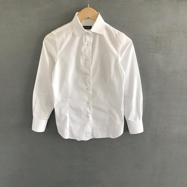 Women Sartoria Chiaia Shirt White Cotton S