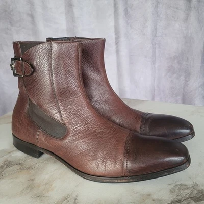 Mezlan Ankle Boots for Men with Upper Leather for Sale  display picture 2