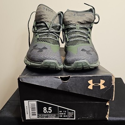 Under Armour Project Rock Delta Downtown Green 3020175-300 Men's Sneakers