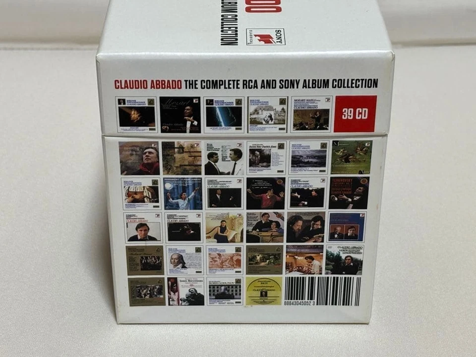 CLAUDIO ABBADO THE COMPLETE RCA AND SONY ALBUM COLLECTION 39CD Box Set OOP SONY - Image 3 of 4