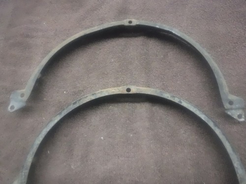 1955 Chevrolet Belair, Nomad, 210 and 150 Headlight Mounting Brackets Used OEM - Picture 3 of 6