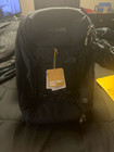 Pacsafe Anti-Theft 35L Large Hiking Backpack Black Polyester 8 Pockets Zip