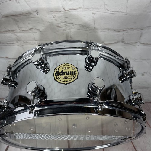 Ddrum Vintone 14x6.5 Steel Snare Drum Swedish Drum Manufacturer