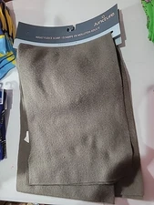 New - Juncture Mens Gray Fleece Scarf.  Brand New Free Shipping.