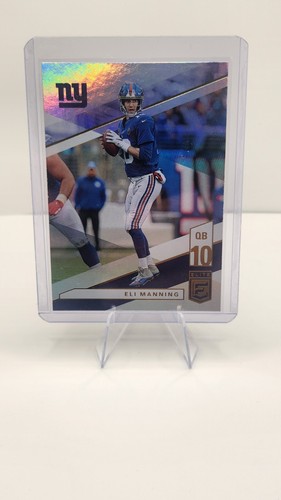 2019 Donruss Elite Eli Manning 78 New York Giants - Picture 5 of 5