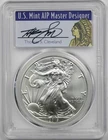 2019 Silver Eagle $1 PCGS MS 70 1 oz Fine Silver First Strike Thomas S Cleveland