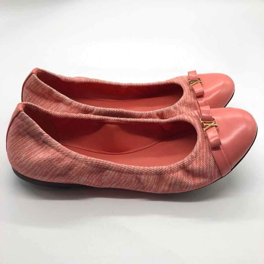 LOUIS VUITTON Pumps Heel Pink EU 36.5 135333K Authentic thumbnail 2