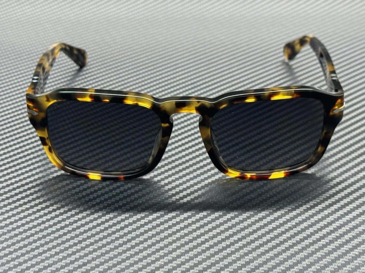 PERSOL PO3386S 1056M3 Tortoise Beige Pearl Grey Polarized Men's 56 mm Sunglasses