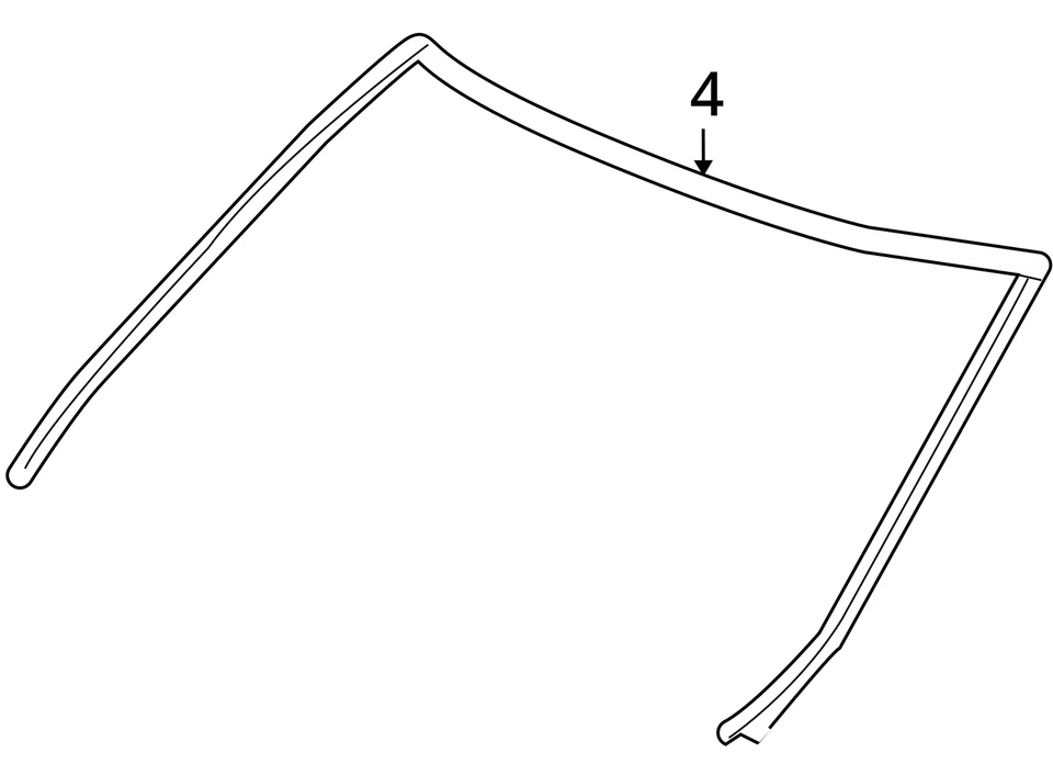 GM MOLDING C/S SI RVL 10318304 NUEVO OEM 10318304 Foto 3 de 3