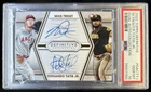2022 Topps Definitive Fernando Tatis Jr. Mike Trout Auto Autograph #11/15 PSA 10