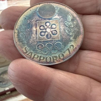 1972 Olympic Silver Medal Set Sapporo Munich Kiel Intercoin .999