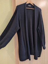 SAMOON Strickmantel in Schwarz Gr. L