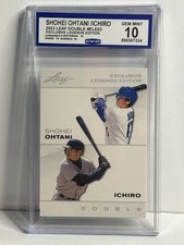 Ohtani/Ichiro 2023 Leaf Double Exclusive Legends