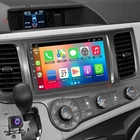 For Toyota Sienna 2011-2014 Radio Car Stereo Apple Carplay Android GPS Navi JBL