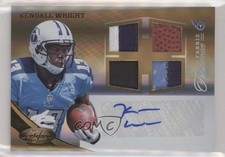 2012 Certified Mirror Gold Signatures 16/25 Kendall Wright #322 Auto 0s3