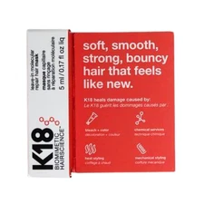 K18 Leave-In Molecular Repair Hair Mask 0.17 Oz / 5 ml