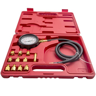 #ad Oil Pressure Gauge Tester Kit 0 500PSI Engine Transmission Fluid Diagnostic Test $24.88
