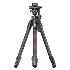 Ulanzi JJ06 Carbon Fiber Travel Video Tripod with Overhead Arm Ball Head