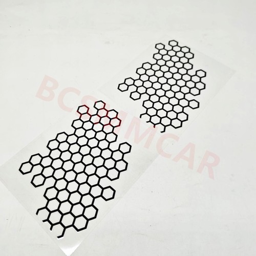 Honeycomb Decal Sticker Hexagon Honeycomb Car Sticker Styling Decoration Black - Picture 11 of 12