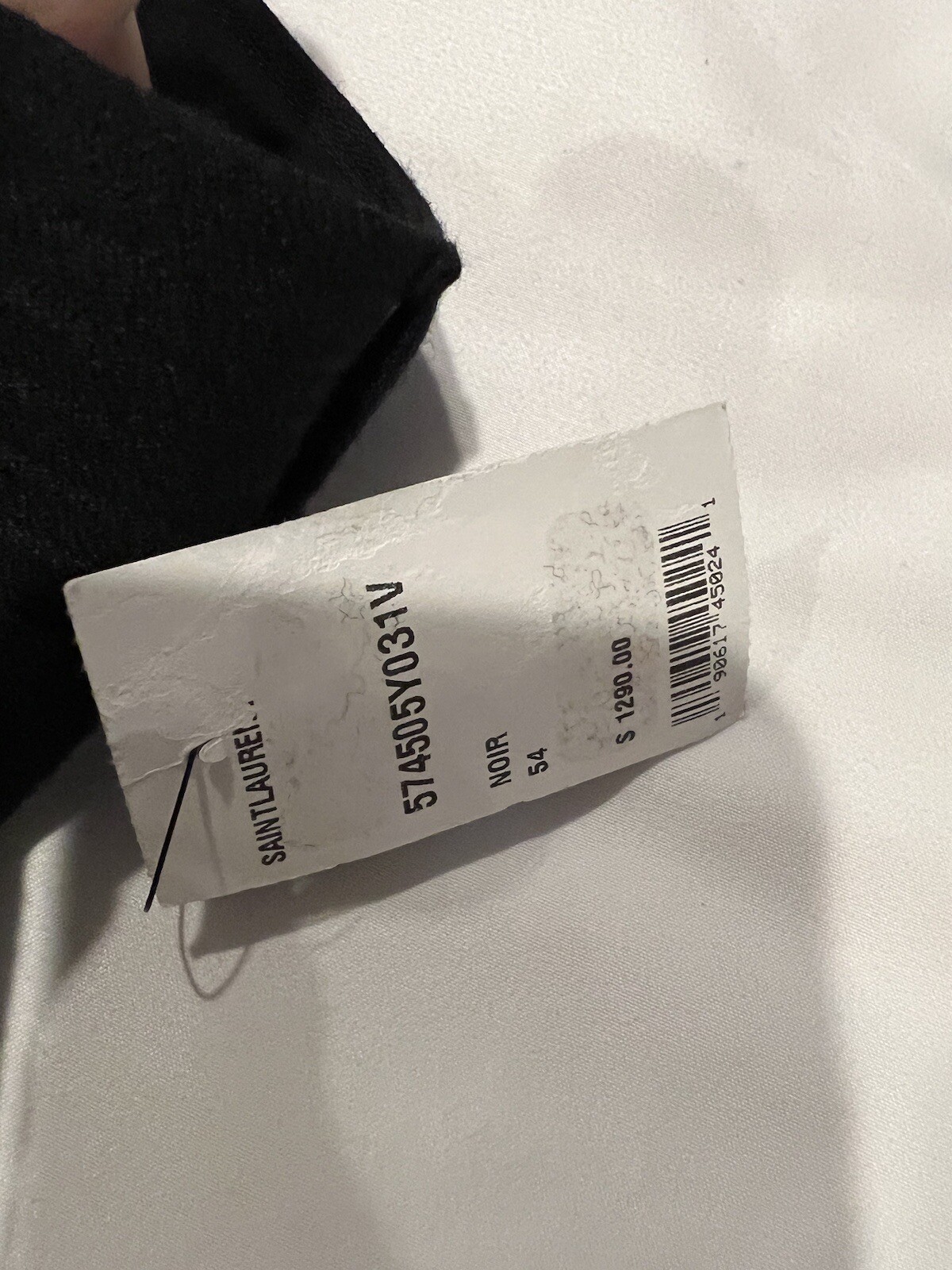 Pantaloni da uomo Saint Laurent taglio stivali a righe. 54 38. $1290