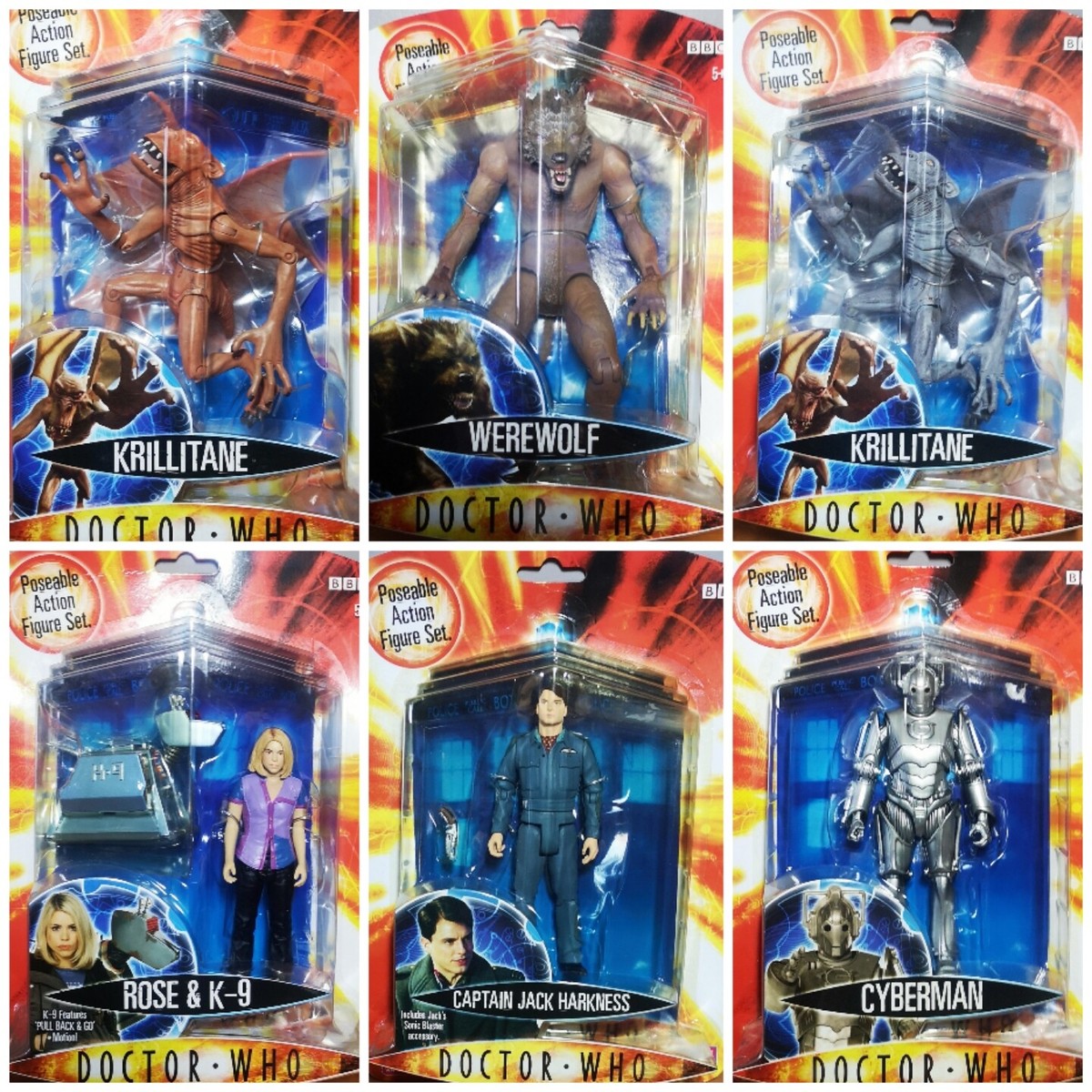 Doctor Who Time Monster Master w TARDIS as Computer Bank Action Figure Set NEW