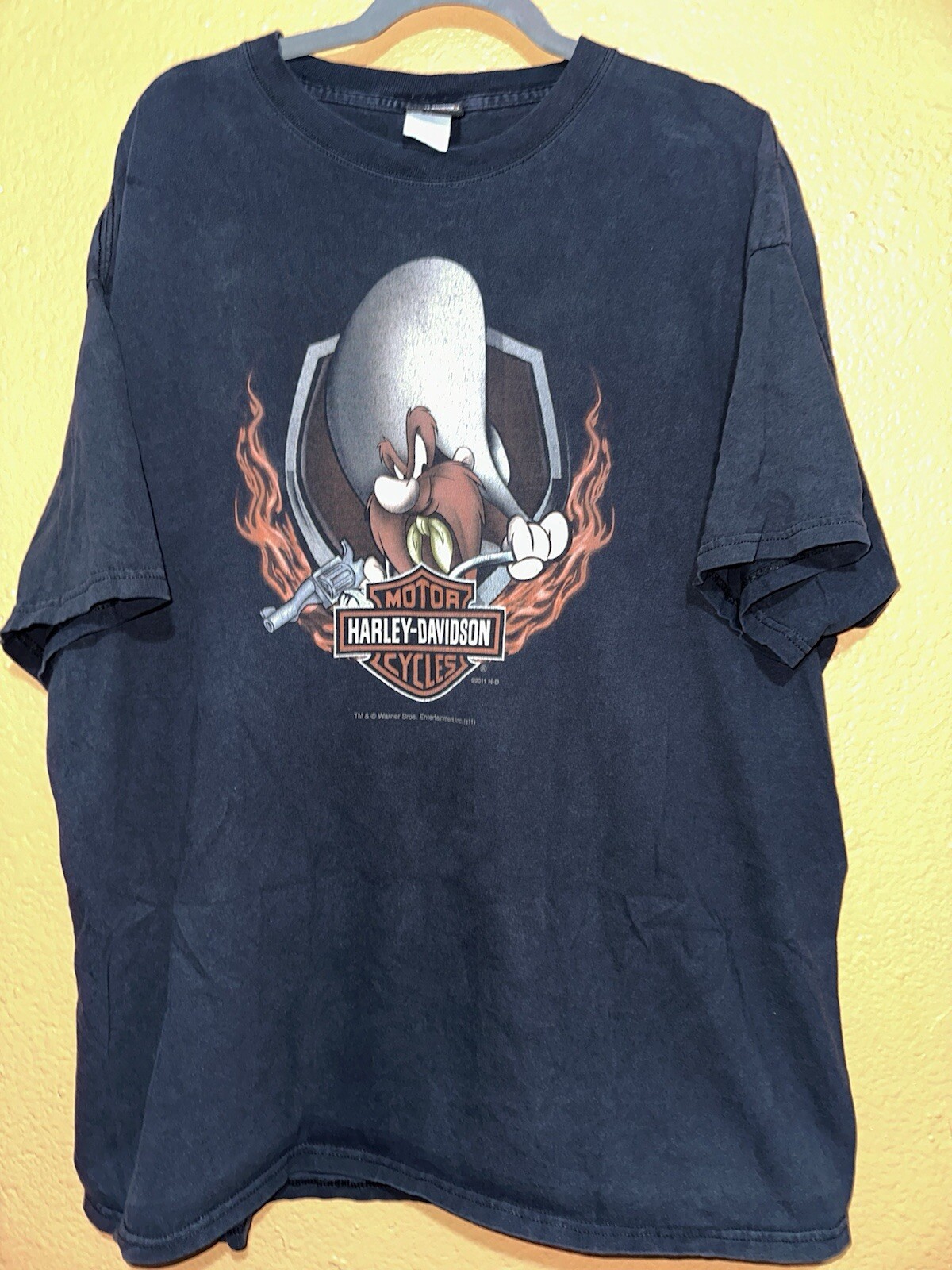 T-shirt Space Jam Looney Tunes Pour Homme, Noir, Coton, Taille 2XL