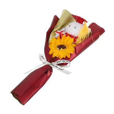  Dr. Bear Puppenstrauß Geschenk Für Absolventen Einzigartiges Abschlussgeschenk