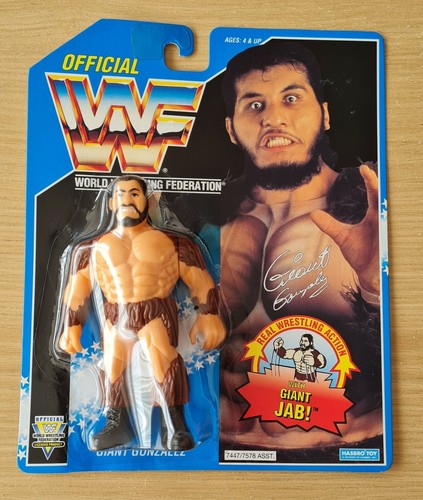 WWF WWE Hasbro Giant Gonzalez MOC Series 10 1994...