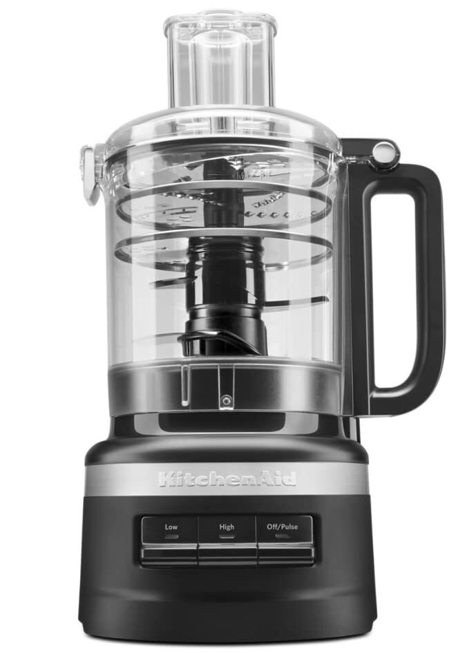 KitchenAid 9-Cup Food Processor Plus 250W BPA-free Onyx Blac