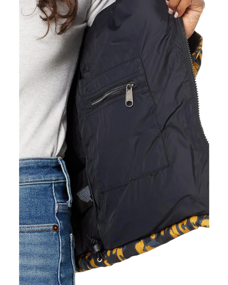 Женщин North Face леопард печать 1996 ретро Nuptse 700 вниз куртки новый - Изображение 4 из 4