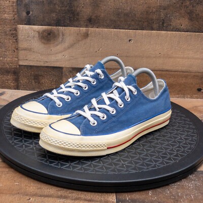 CONVERSE CHUCK TAYLOR 70 OX MENS ATHLETIC SHOES RETRO BLUE USA 