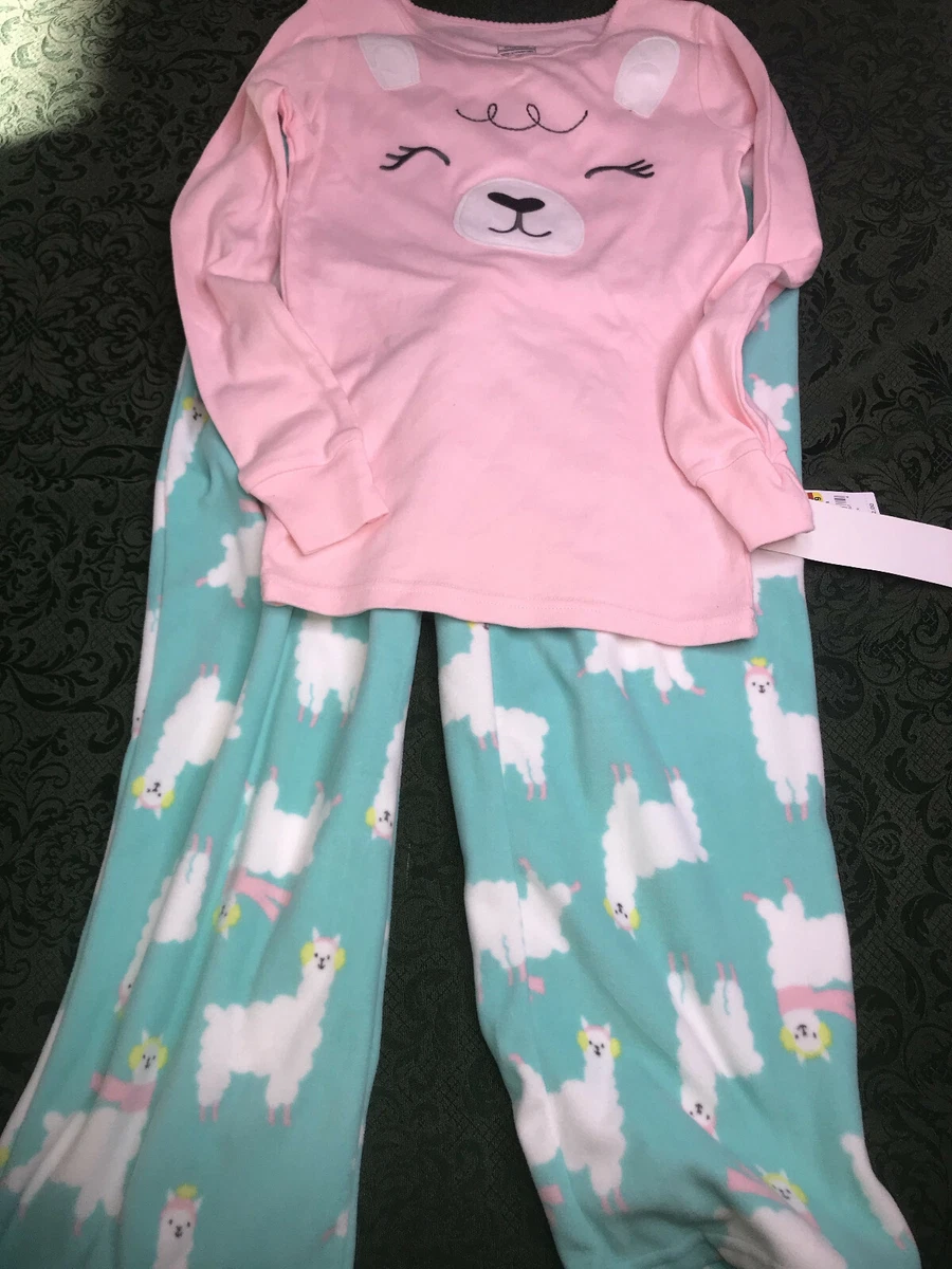 Girls llama 2025 pajamas