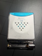 SHARP MD HEADPHONE PLAYER MD-ST70-P VINTAGE Collection with Battery Power Pack