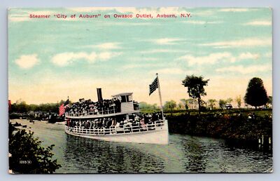 K7/ Auburn New York Postcard c1910 City of Auburn Tourists 357 | eBay