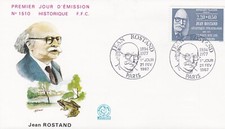 FRANCE 1987 FDC JEAN ROSTAND YT 2458
