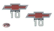 1967 - 68 Chevy C10 Pick Truck Fender Emblems...