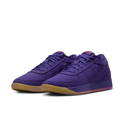 MENS BOOK 1 SUNSET_COURT PURPLE/TOTAL ORANGE-TAUPE GREY HJ5351-500-SIZE 7.5