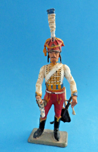 Figurine Starlux 1er Empire – Carabinier, Plastique, échelle 1:32, Trompette (8157)