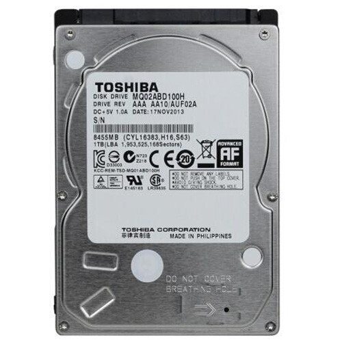 Toshiba 1TB MQ02ABD100H SATA 2.5 inch Internal Hybrid Hard Drive
