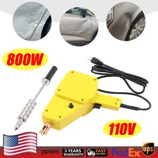 Automotive Body Dent Repair Kit 800VA Electric Stud Welder Gun w/ Puller Hammer