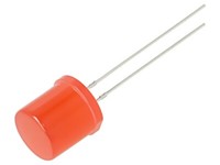 2X OSR5PAA6K4A Led 9,7Mm Rot 500-750Mcd 180° Front: Flach Rastermaß: 2,54Mm Opto
