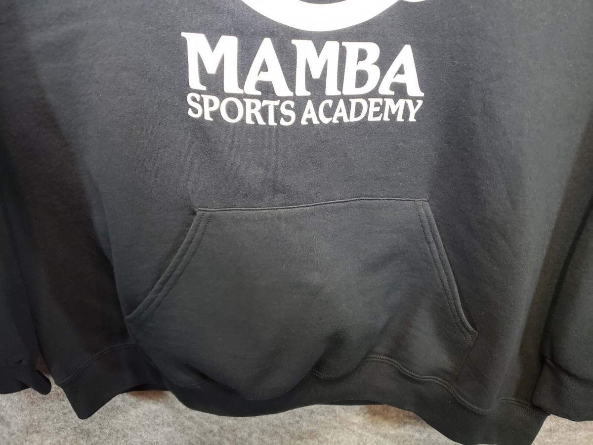 Legends Mamba Sports Academy Hoodie Men's (3XL) Black Kobe Bryant