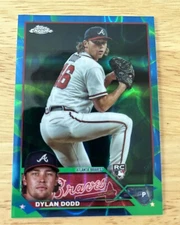 2023 Topps Chrome Update #USC210 Blue Green Lava Refractor #/125 DYLAN DODD RC
