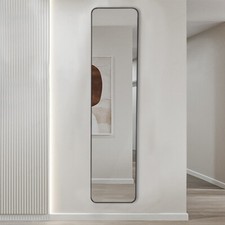 Large Wall Mirror Long 120cm Full Length Wall Mirrors Bathroom Glass Metal Frame