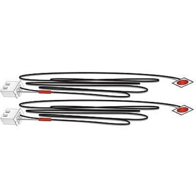 Woodland Red Stick-On LED Lights - Just Plug - Model Railroad Light Bulb
