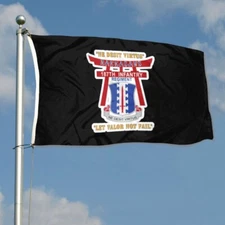3rd BN 187th infantry regiment Flag Banner 3x5Feet Home Garden Party Decor