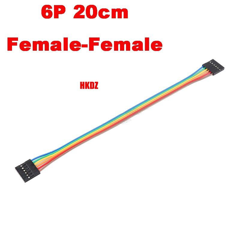 Câble électronique Plat à Ruban DuPont Terminal Wire 2.54mm 1pin Jumper Mâle à F - Foto 13