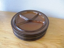 7 Raclette Tapas Grill Fondue Muschel Teller Oeslau Goebel Tobago 24 cm 