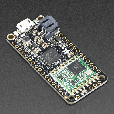 Adafruit Feather M0 mit RFM95 LoRa-Funk, 900MHz, Arduino kompatibel, 3178